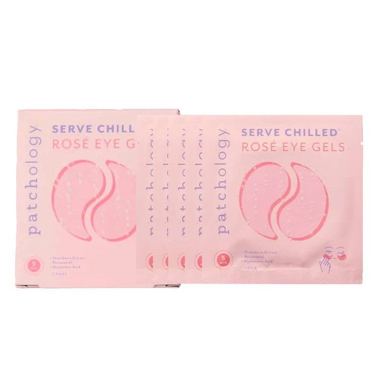 Serve Chilled Rose Eye Gels by Patchology Patchology