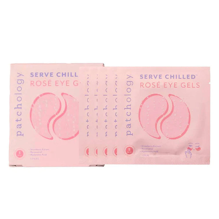 Serve Chilled Rose Eye Gels by Patchology Patchology