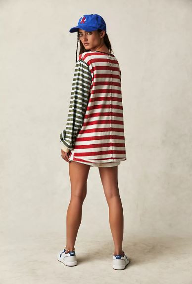 Sawyer Stripe Tee Free People