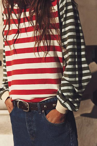 Sawyer Stripe Tee Free People