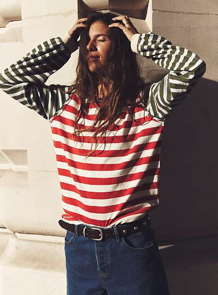 Sawyer Stripe Tee Free People