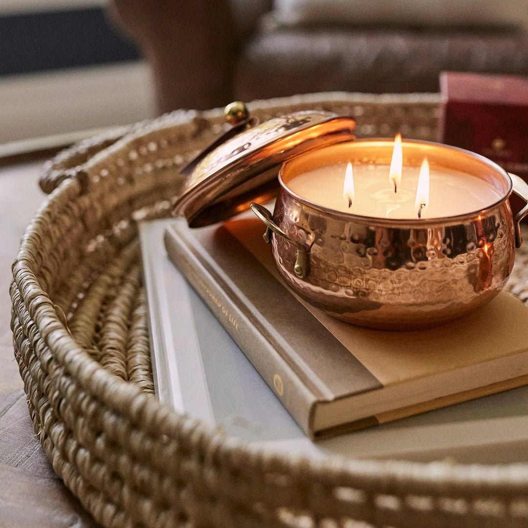 Simmered Cider Poured Candle 3 wick Thymes