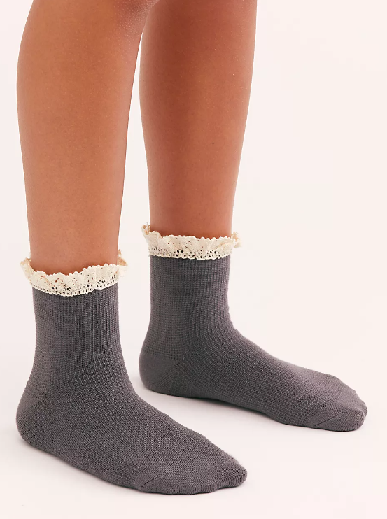 Beloved Waffle Knit Sock Free People