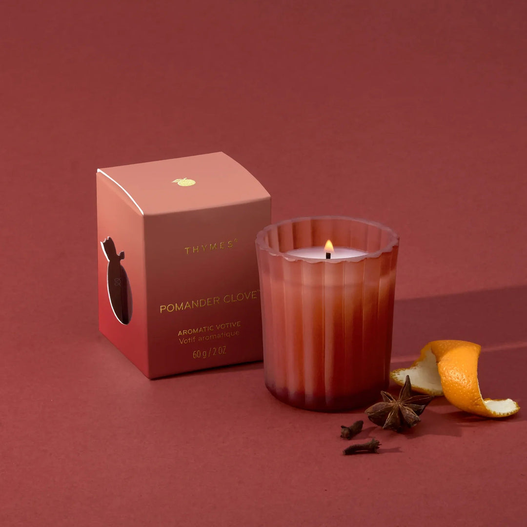 Thymes Pomander Clove Boxed Votive Thymes