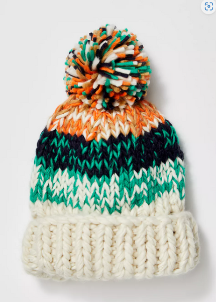 Tide Stripe Knit Beanie Free People