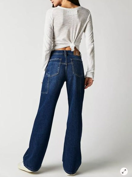 Tinsley Baggy High Rise Free People