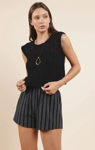 Seize The Day Sweater Tank Sadie & Sage