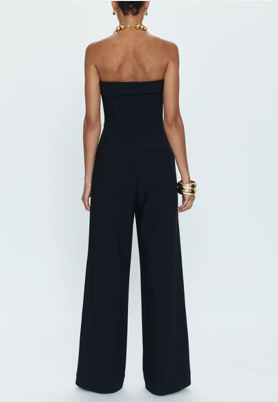 Valentina Polished Jumpsuit Pistola