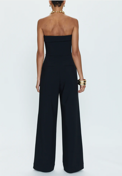 Valentina Polished Jumpsuit Pistola