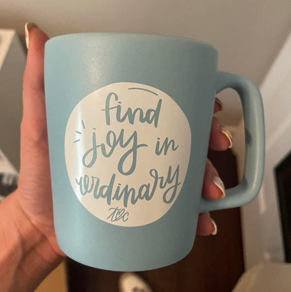 Find Joy Mug Take Heart Co
